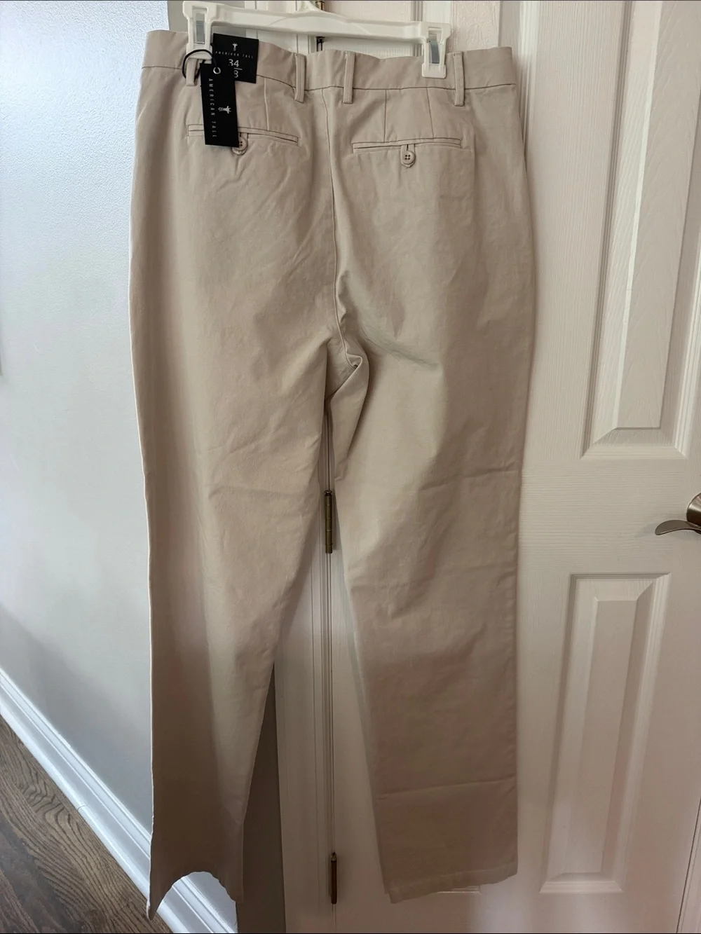 American Tall Mason Relaxed Fit Men’s Chinos 34X38 Light Tan